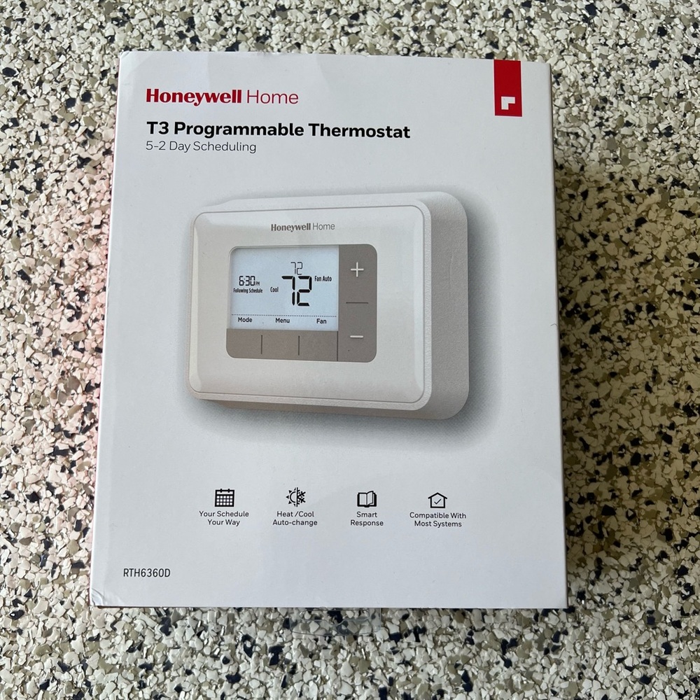 Programmable thermostat.